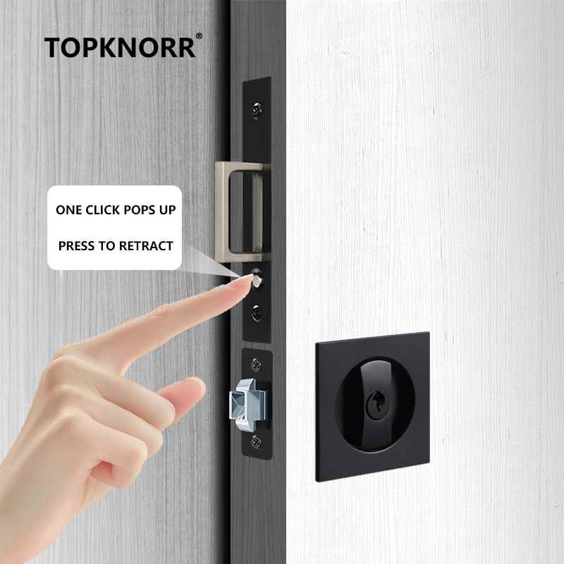 Kunci Pintu Geser Tersembunyi  - Home Bathroom Lock ulasan dan harga