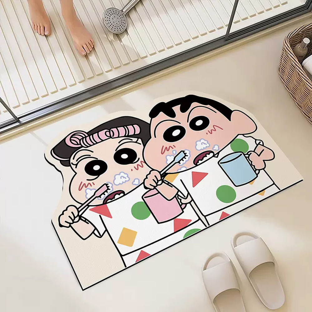 Keset Lantai Kartun Kamar Mand - Home Goods Bathroom Mats ulasan dan harga