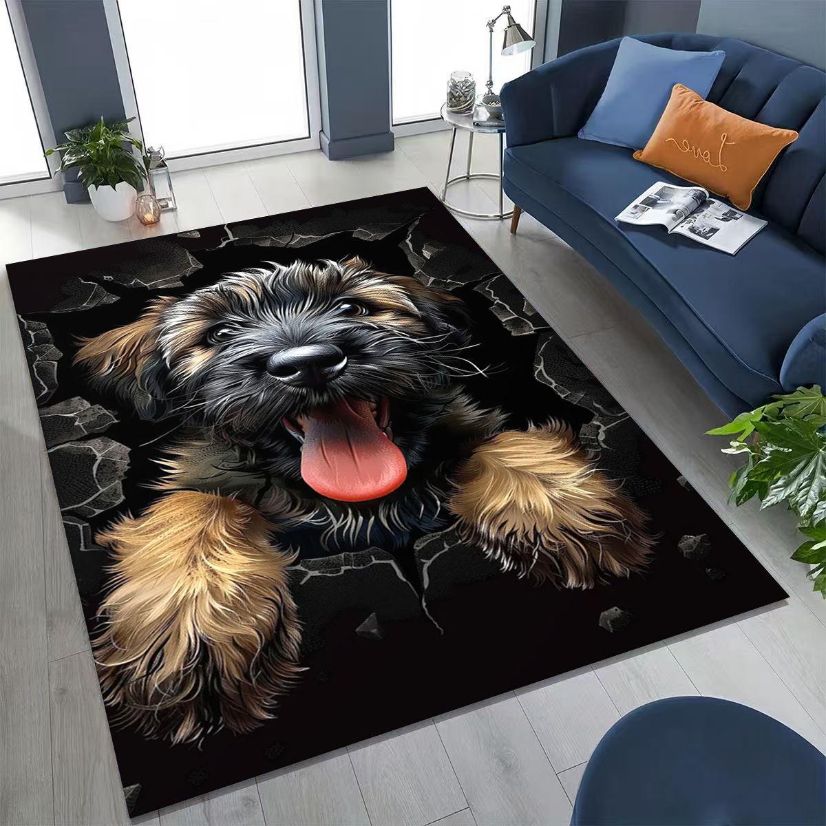 Karpet Lucu Anak Anjing Dindin - Home Bathroom Break ulasan dan harga