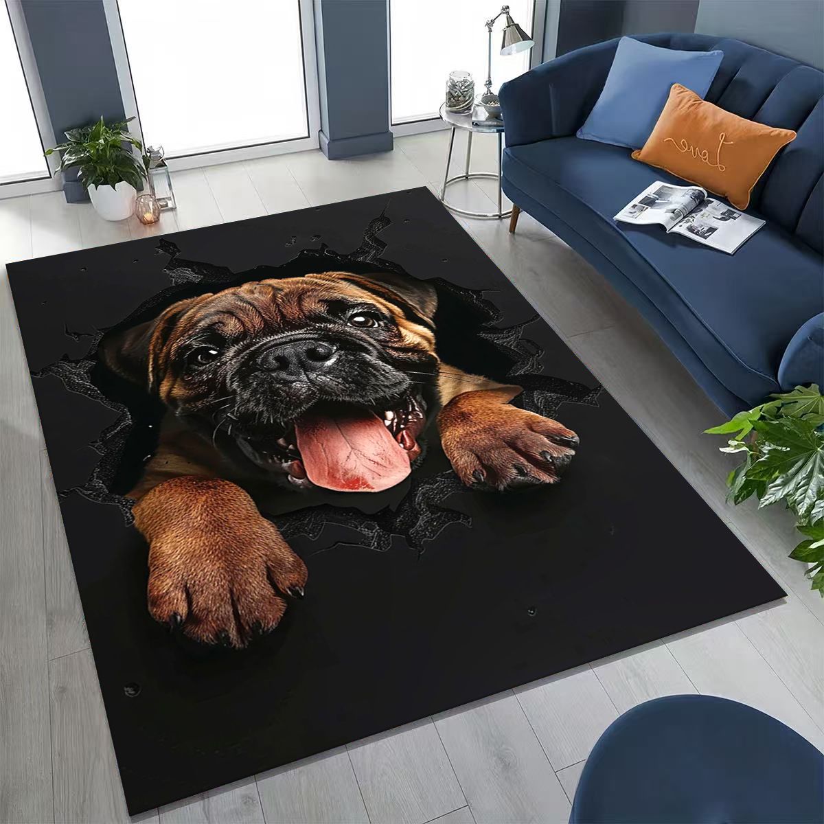Karpet Lucu Anak Anjing Dindin - Home Bathroom Break ulasan dan harga